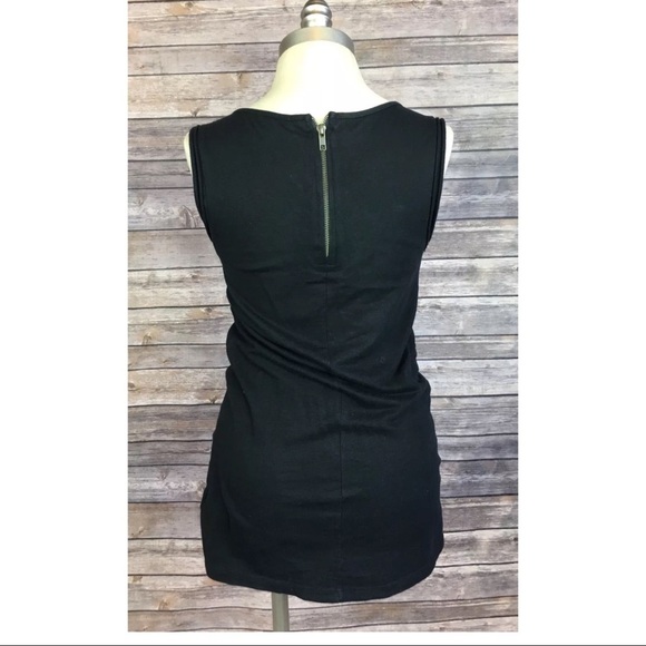 Urban Outfitters Black Beaded Top Blouse Small - Picture 5 of 8